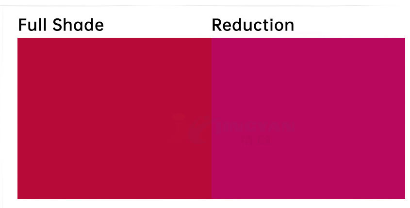 顏料紅269-Pigment Red 269著色顏色示意色卡