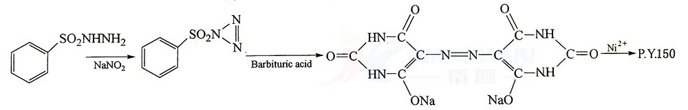 顏料黃150分子結(jié)構(gòu)合成步驟