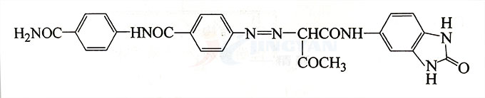 顏料黃181分子結構圖