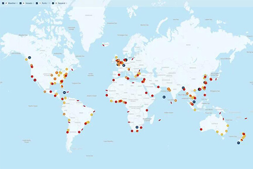 臺風,疫情風布表