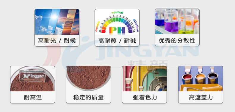 拜耳樂645T鐵酸錳顏料優點